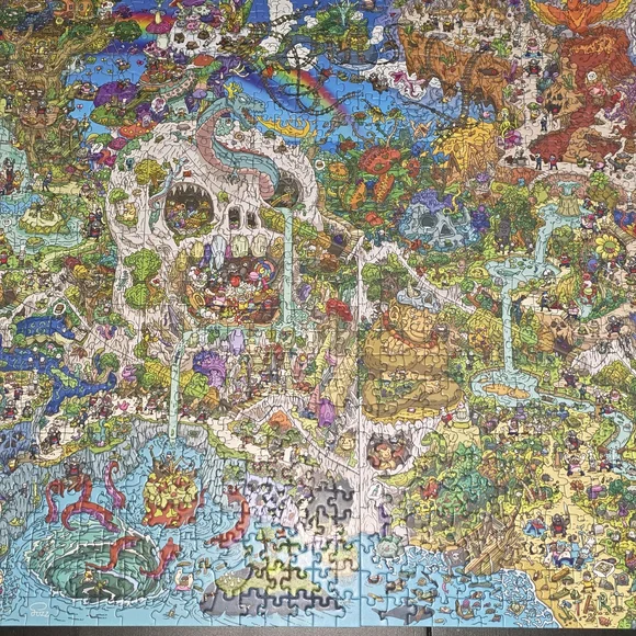 The Peckish Pirates 1000-Piece Jigsaw Puzzle The Magic Puzzle Company Series 4 - Picture 3 of 10